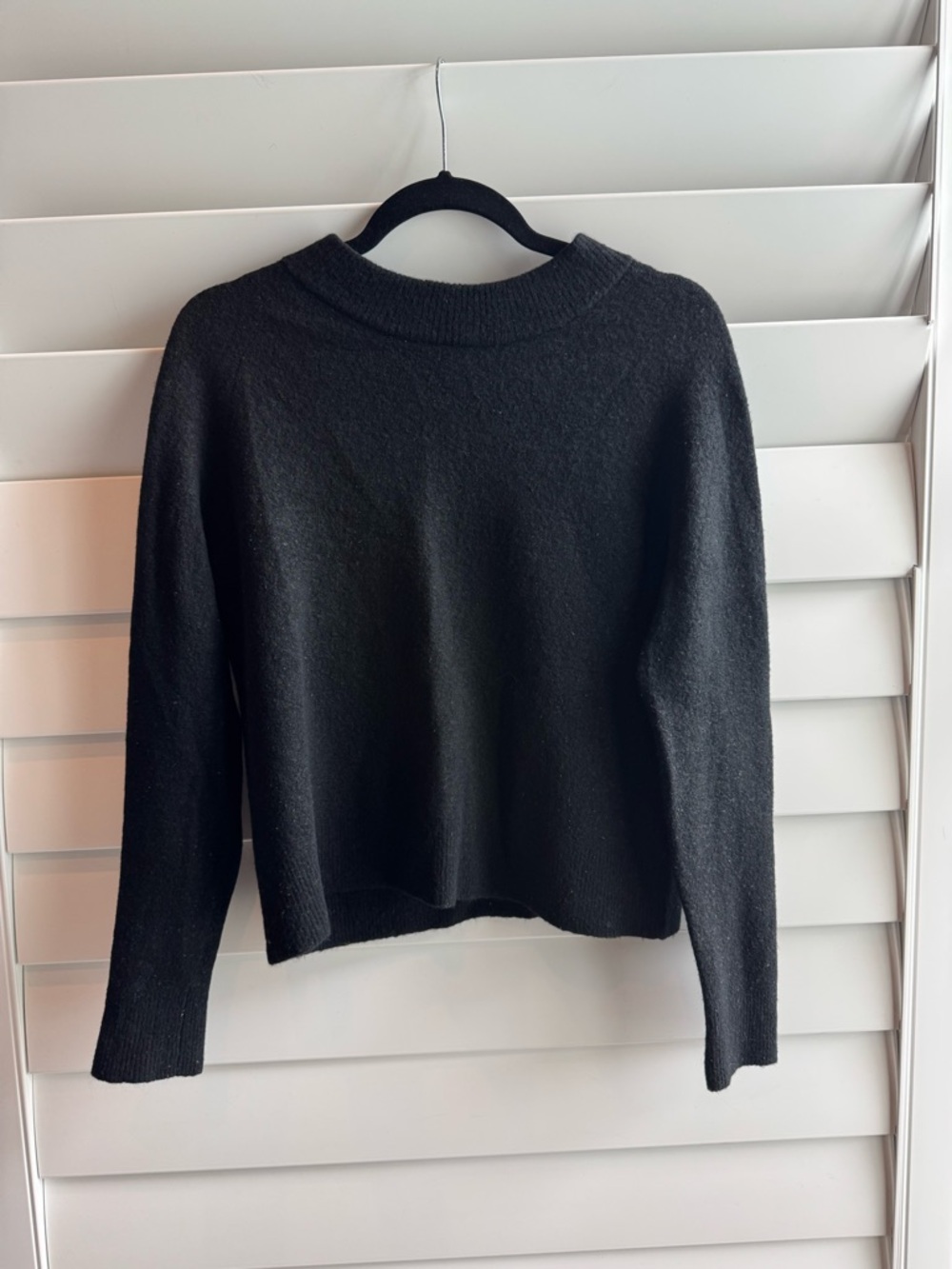 Athleta Black Crewneck Sweater